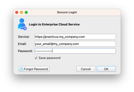 Enterprise login